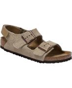 Birkenstock Milano AS Kids Leve Taupe Taupe Sandaler Str 24 - hos Maga...