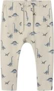 Lil' Atelier Nbmgeo AME Loose Pant LIL Str 56 - Turtledove/dino Bukser...