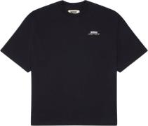 Woodbird Wbbeam Culture Tee Mand Black Kortærmede T-shirts Str L - hos...