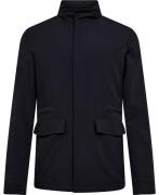 Pal Zileri Field Jacket Mand Blue Navy Overgangsjakker Str 46 - hos Ma...