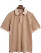 Gant Sunfaded SS Polo Mand Dry Sand Kortærmede Poloer Str L - hos Maga...