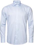 ETON Contemporary Fit Light Blue Twill Shirt Mand Lyseblå Langærmede S...