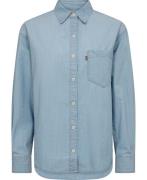 Levi's Harlie NEW BF Shirt Where IS S Kvinde Blå Kortærmede T-shirts R...