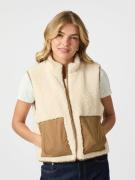 Neo Noir Scout Teddy Waistcoat Kvinde Off White Veste Str 40 - hos Mag...