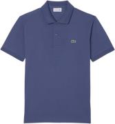 Lacoste Short Sleeved Ribbed Collar Shirt Mand Primerose Kortærmede Po...