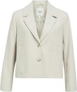 Object Objpetra LO Jacket 134 Kvinde White Sand Overgangsjakker Str 34...