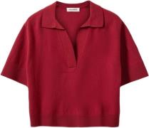 Sofie Schnoor Amalysw Blouse Str XL - Red Bluser Uld hos Magasin