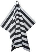 Magasin Tea Towels 50x70 cm Birk Stripe Black 0008 Viskestykker Bomuld