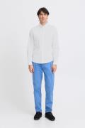 Casual Friday Cfanton 0053 BD LS Linen mix Shirt Mand Snow White Langæ...