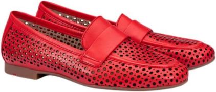 Lloyd 06749872 Kvinde Red Loafers Str 38 - hos Magasin