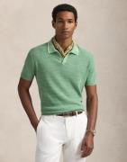 Polo Ralph Lauren 1/17 Cotton Blendssl-plo Mand Faded Mint Kortærmede ...