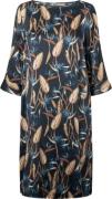 PBO 2009 Cameron Dress Kvinde Blue Print Midi Kjoler Str 40 - hos Maga...