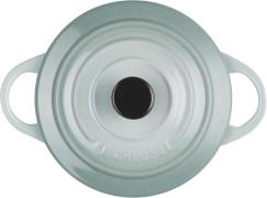 Le Creuset Mini Gryde 10 Sea Salt BK Sea Salt Str 10cm - Gryder hos Ma...