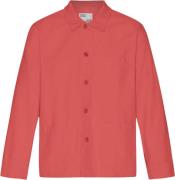 Colorful Standard Organic Workwear Jacket Mand Red Tangerine Overgangs...