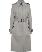 Tiger of Sweden Lamia C Kvinde Beige Grey Trenchcoats Str 40 - hos Mag...