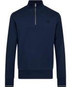 Fred Perry M3574 Mand Tennis Blue Sweatshirts Str L - Bomuld hos Magas...